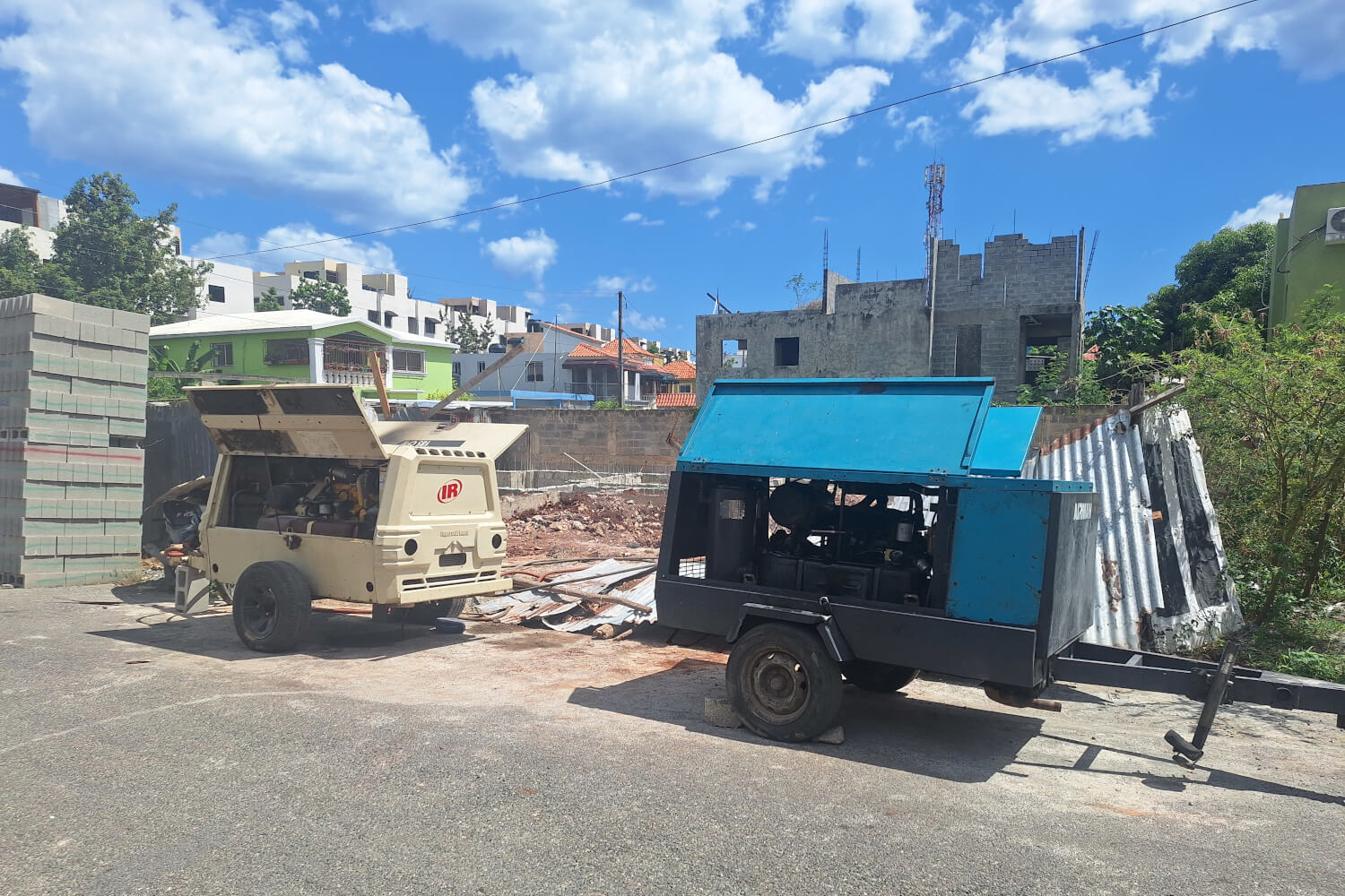 servicio de compresores para excavaciones 2