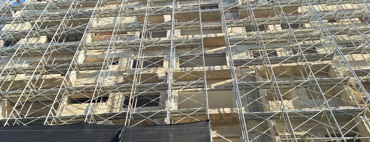 andamios metalicos - elenma construcciones